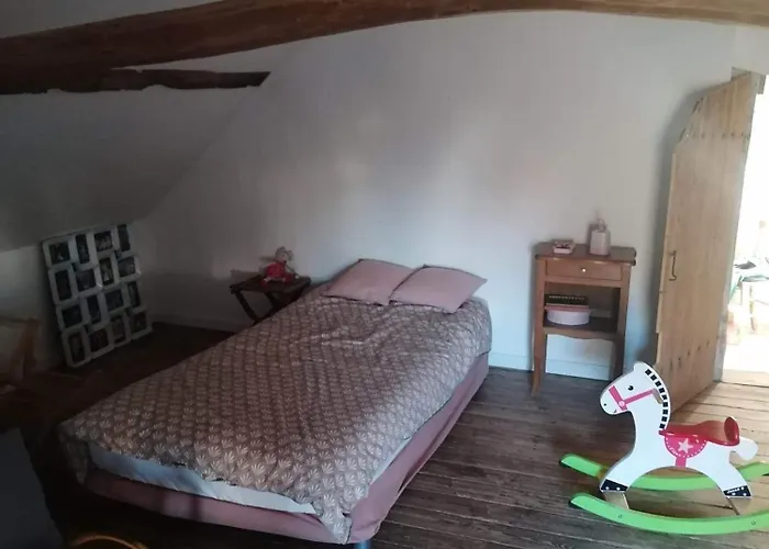 펜션 Des Lilas Soulaire-et-Bourg